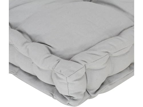 Image of ATOOTFUSION Cotton Box Mattress, 5-Inch Thick, Soft Foldable Floor Mattress Medium Firm, Single Bed Size 72x30X5 Inches (Grey)