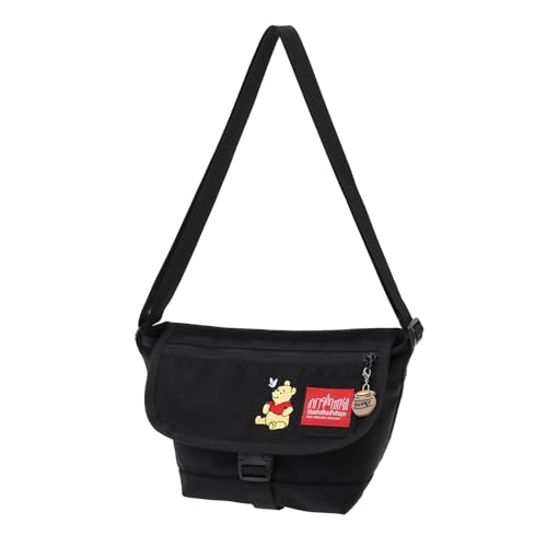 [マンハッタンポーテージ] 正規品【公式】メッセンジャーバッグ Nylon Messenger Bag FZP 500D CORDURA 25 / POOH BLK