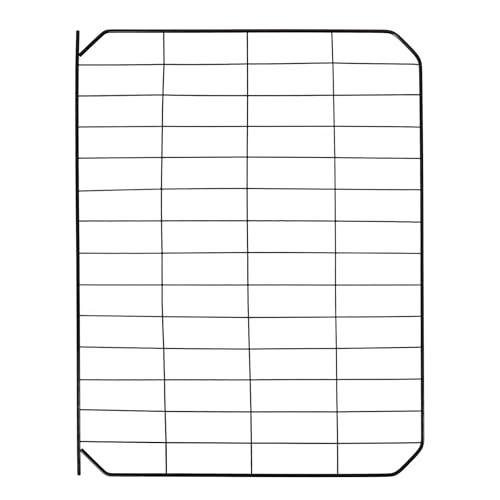 GLEAVI Porte Amovible en Grillage Métallique pour Cage à Animaux 35 X 45 CM Accessoire Pratique pour Cages à Chats et Chiens D’Intérieur Montage Compatible Parc à Lapins Solide et
