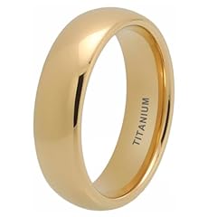 6mm Gold Titanium