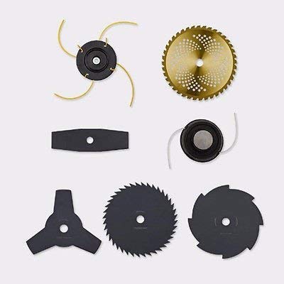 CHIKURA 52cc Multi 7 in1 Petrol Strimmer Grass Whipper Snipper Brush Lawn Mower