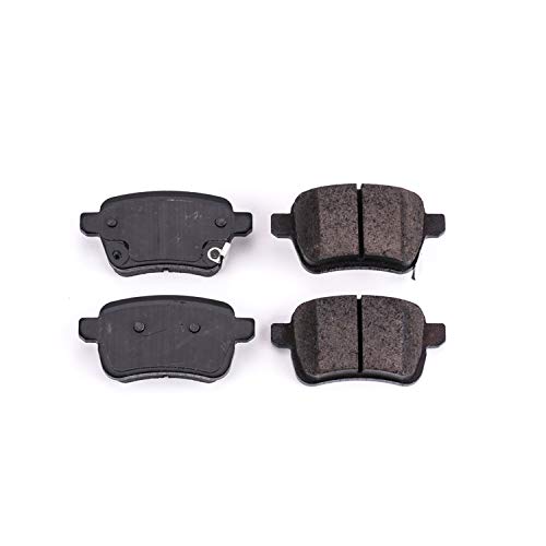 Image of PowerStop Rear Brake Pads for Fiat 500L 2014-20 - Z16 Ceramic Brake Pads Replacement, 16-1722