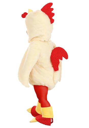 Disfraz bebé gallo Rascal de animal granja miniatura 2