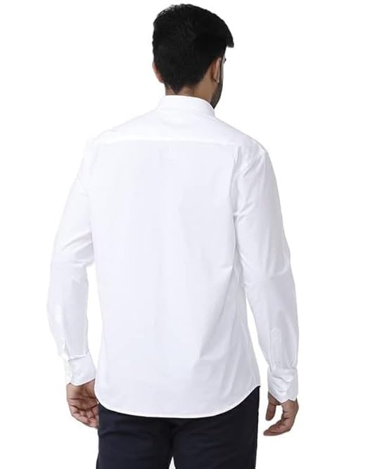 Image of Men's Khadie Cotton Full Sleeves Plain Solid Casual Shirt