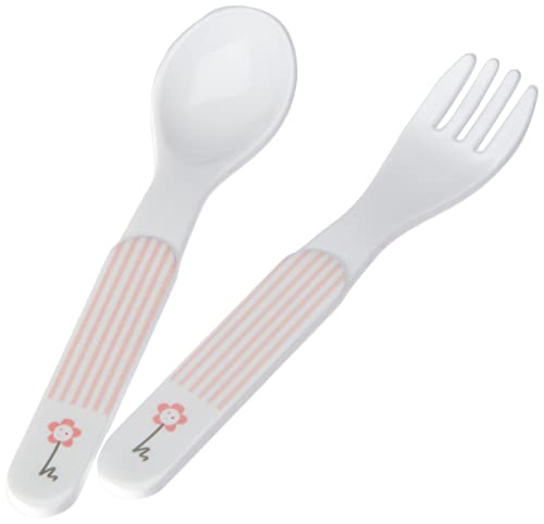 Foto von Sterntaler Geschirr-Set Emmi Girl, Teller, Schale, Löffel, Gabel, Tasse, Alter: Für Babys ab 6 Monaten, Rosa