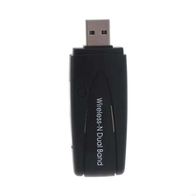 High-Speed Dual-Band WiFi USB Adapter â€“ 2.4GHz & 5GHz Wireless Network Dongle for Windows XP/Vista/7/8/10/11 PCs & Laptops