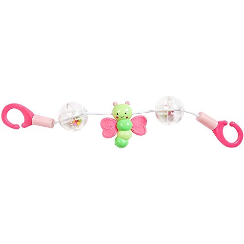 Heless 822 - Rasselkette für den Puppenwagen mit Schmetterling, Länge ca....