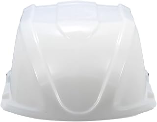 Camco XLT High Flow Roof Vent Cover, Opens for Easy Cleaning, Aerodynamic Design, Easily Mounts to RV with Included Hardware-White (40446)
