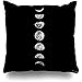 jonycm Pillowslip Moon Tumblr Taie d'oreiller décoratif Throw Taie d'oreiller Decor Taie d'oreiller Carré Maison 45X45cm