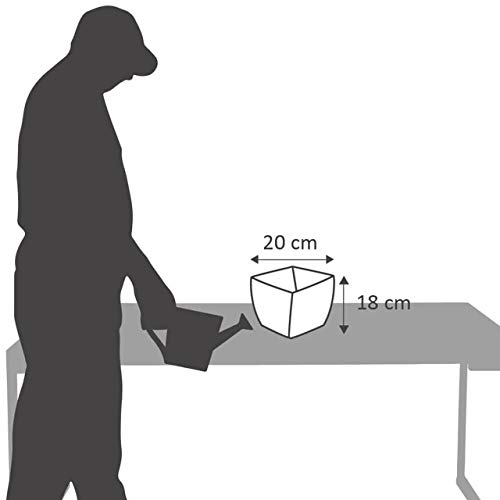 Vasart Siena Cachepot , Ocre Vintage, 20x18cm