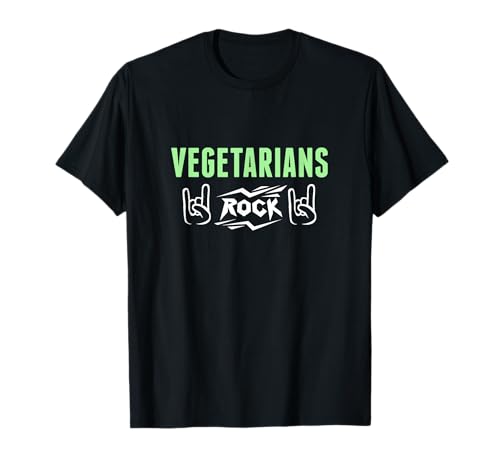 Camiseta Vegetarians Rock Camiseta