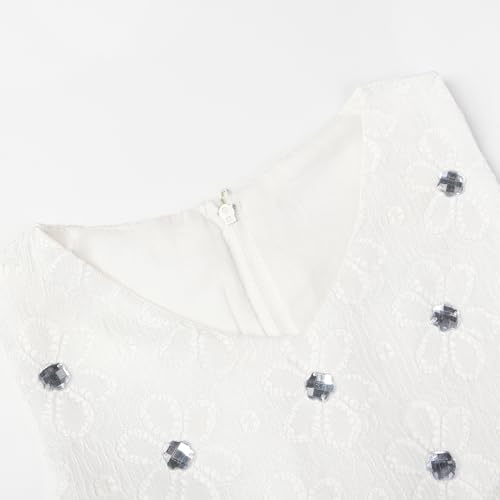 JerrisApparel Flower Girl Party Dress Birthday Tutu Princess Ruffle Dress Pageant Ball Gown3