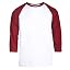 Burgundy/White