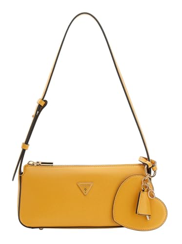 Sac à épaule GUESS Isobel Mini Shoulder Bag Amber coloris abricot