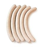 Schüßlers Kulmbacher Bratwurst 250g (5 Stück) | Original Oberfränkische Spezialität | Handgemacht nach Traditionsrezept