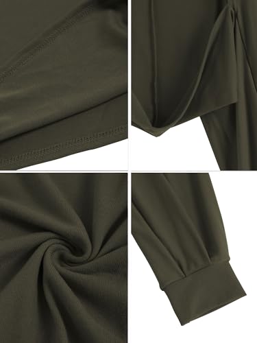 Image of ZAFUL Women's Sheer Shrug Y2K Long Sleeve Cardigans 2026 Irregular Tie Front Bolera
