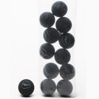 Sky Bounce 1251 Black Sky Bounce Balls - 12 Count