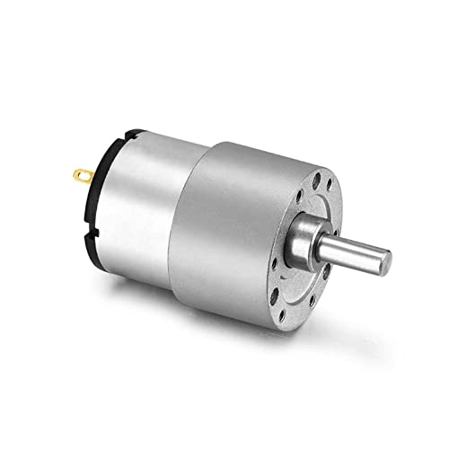Motor reductor JGB37-520 con engranaje de metal reversible y par alto de 12V 4
