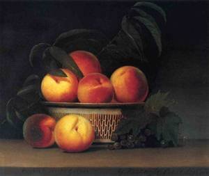 Peinture à l'huile Raphaelle Peale reproduction d'art d'une toile de maître de 30x36 pouces