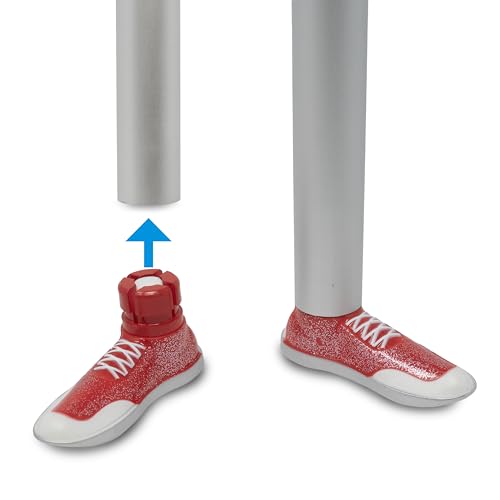 Sneaker Walker Glides for 1" Walker Tubes - 1 Pair (Red)