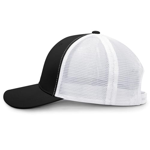 Image of Fishing Hat Fishing Gifts for Men Bass Fish Flag Gear Accessories Stuff Trucker Hat Snapback Baseball Cap