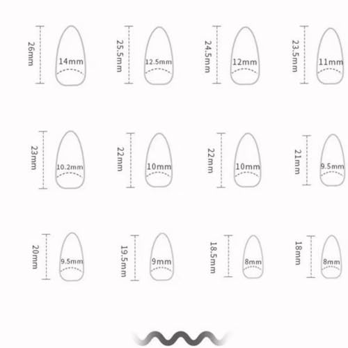 Image of Pink French Tip Press on Nails Heart Fake Nails with Gold Line Design Love Glue on Nails Glossy Acrylic Full Cover Nude Pink Stick on Nail Medium Stiletto False Nail for Women Manicure 24Pcs