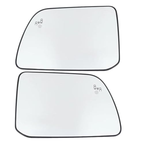 Verre de rétroviseur pour Edge et Lincoln MKX 2011-2015 avec miroir chauffant angle mort