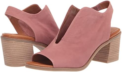 Lucky Brand Women's Rhazy Backstrap High Heel Sandal Heeled, Antler, 9 | Image 6