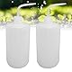 2pcs Flexible 1000 Ml Elastische Plastik -Squeeze -Waschflasche mit Schmalem Mund, Leicht zu Greifen und Kontrollieren Deutlich Markierte Skala für Wimpern Laborwaschen, Waschen