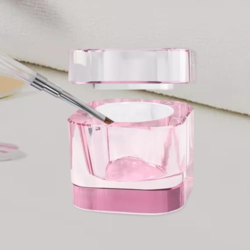 Nail art pot à acrylique rose pour sublimer vos manucures à la maison