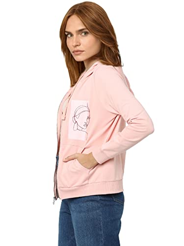 Image of VERO MODA Women's Cotton Round Neck Sweatshirt