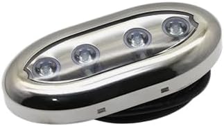 Marine yacht deck light waterproof 12V DC outdoor LED ambient light work light RV off-road vehicle lighting light (Boat light 72LED-2835)