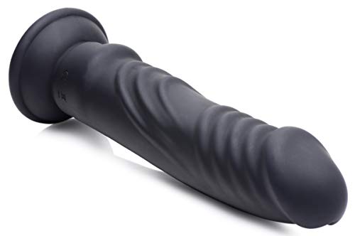 Dildo de silicona premium con e-stim y mando para alta gama íntima 6