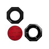 KiBcsLic Sanding Pad Holder for Bowling Balls – Universal Surface Treatment Tool for Improved Response, Black