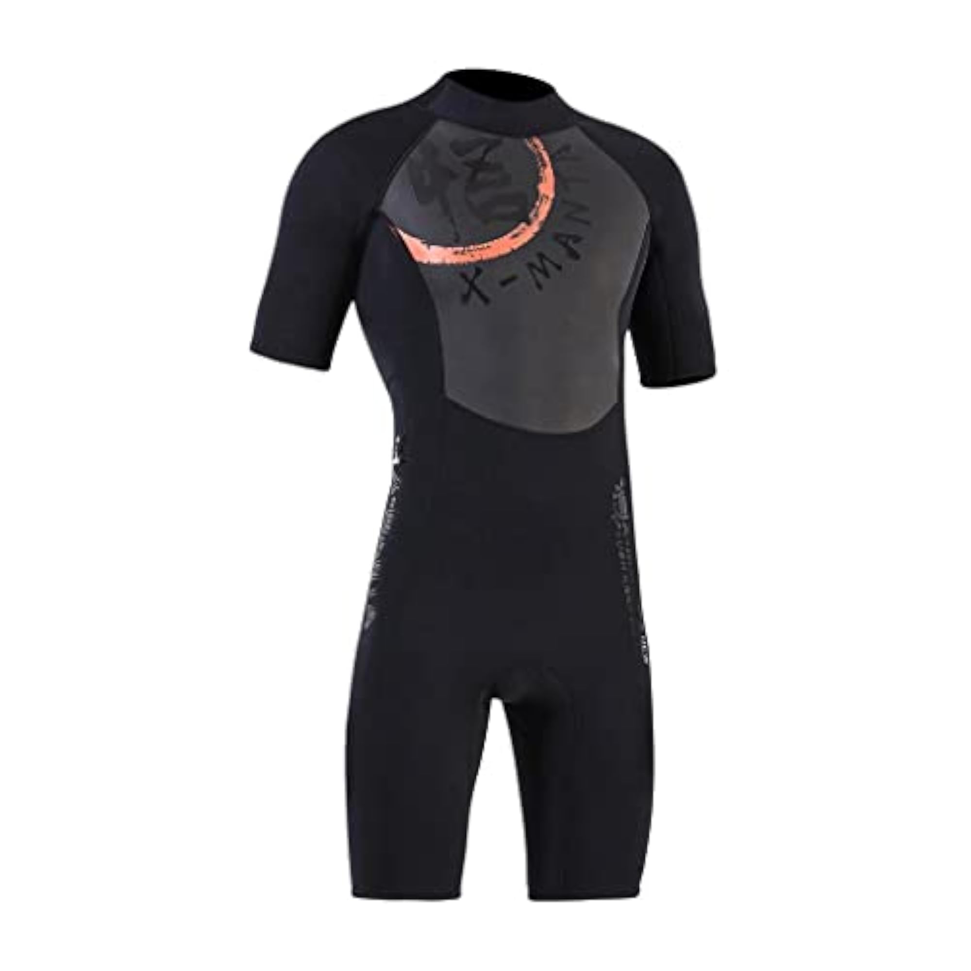 Men 3mm Diving Wetsuit One-Piece Short Sleeve Jumpsuit