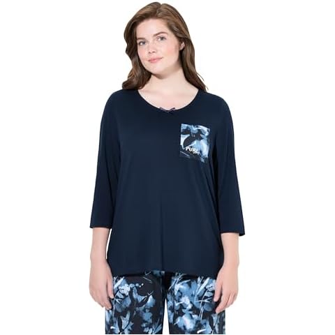 Ulla Popken Haut de Pijama Biologique Cover