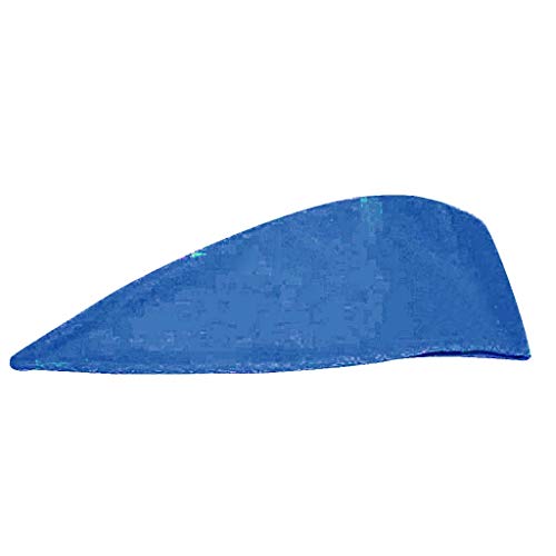 Preisvergleich Produktbild FeiliandaJJ Haarturban Schnelltrocknend, Haartrockentuch Microfaser mit knopf Saugfähig Wrap Turban Handtuch Haar Trocknendes Tuch Duschhaube (Blau)