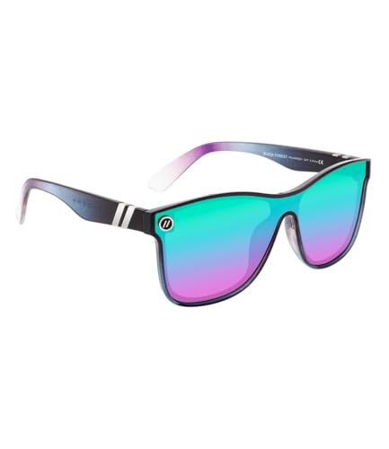 Image of Blenders 20603080799FG Millenia X2 Black Forest Black /Blue Rainbow Polarized