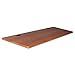 Balt 90303 Height-Adjustable Flipper Table Top, Rectangular, 72w x 24d, Cherry