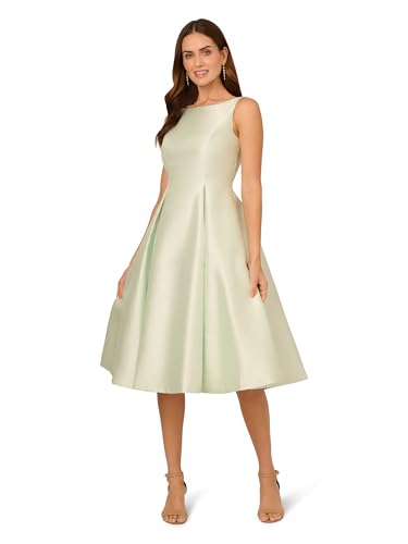 Image of Adrianna Papell Sleeveless Tea Length Dress