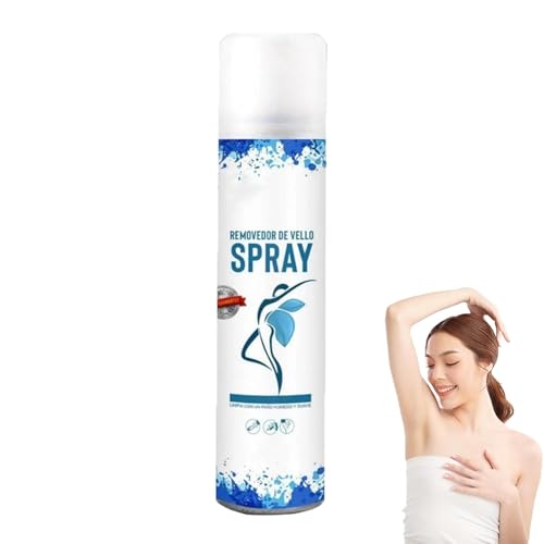 Exquisita depilación en spray, crema depilatoria no irritante, depilación hidratante para piernas, axilas y brazos.