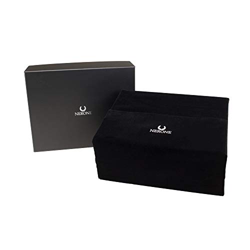 Umidor p/50 charutos acessórios NERONE madeira Mahogany