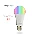 Smart LED Light Bulb E26 WiFi Multicolor Light Bulb Work with Siri, Alexa, Echo, Google Home and IFTTT (No Hub Required) Equivalent RGB Color Changing Bulb (Dual Pack)
