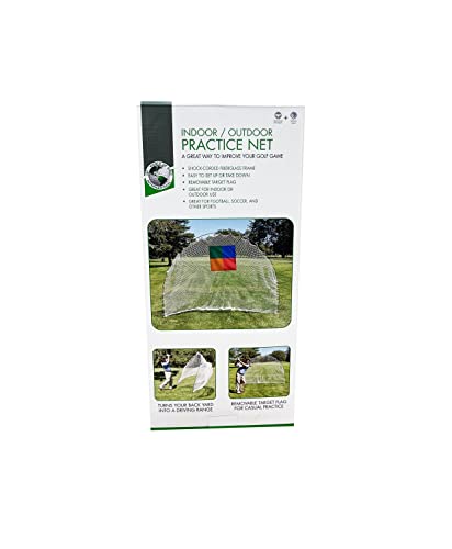 Club Champ Indoor / Outdoor Multi-Sport Easy Net, White , 8' X 10' #TOP6