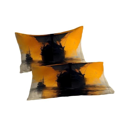 Linge de lit navigation imprimé 3D avec housse de couette haut de gamme