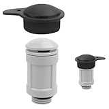 12363 12373 Air Jet Valve & Air Jet Valve Cap Replacement for Intex 26165EH, 26167EH, 26175EH, 26183MW, 26191CA, 26191EH, 26193EH, 26301T, 26303EH, 26309EH, 26321EH