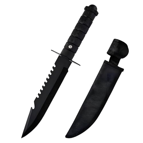 Image of Kitchen Knife /Utility Knife with Cover for Kitchen and Home (Black, Set of 1)