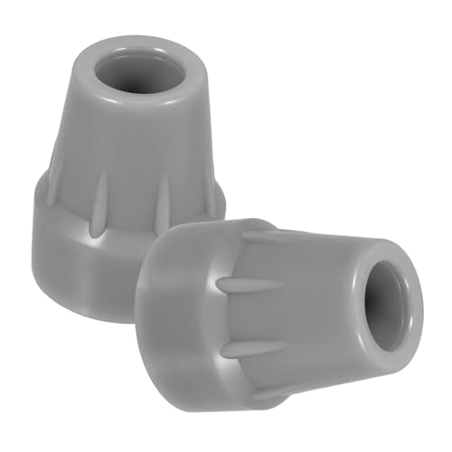 SHERCHPRY Replacement Cane Tips Non-Slip Walking Stick Attachments for Stability Safety