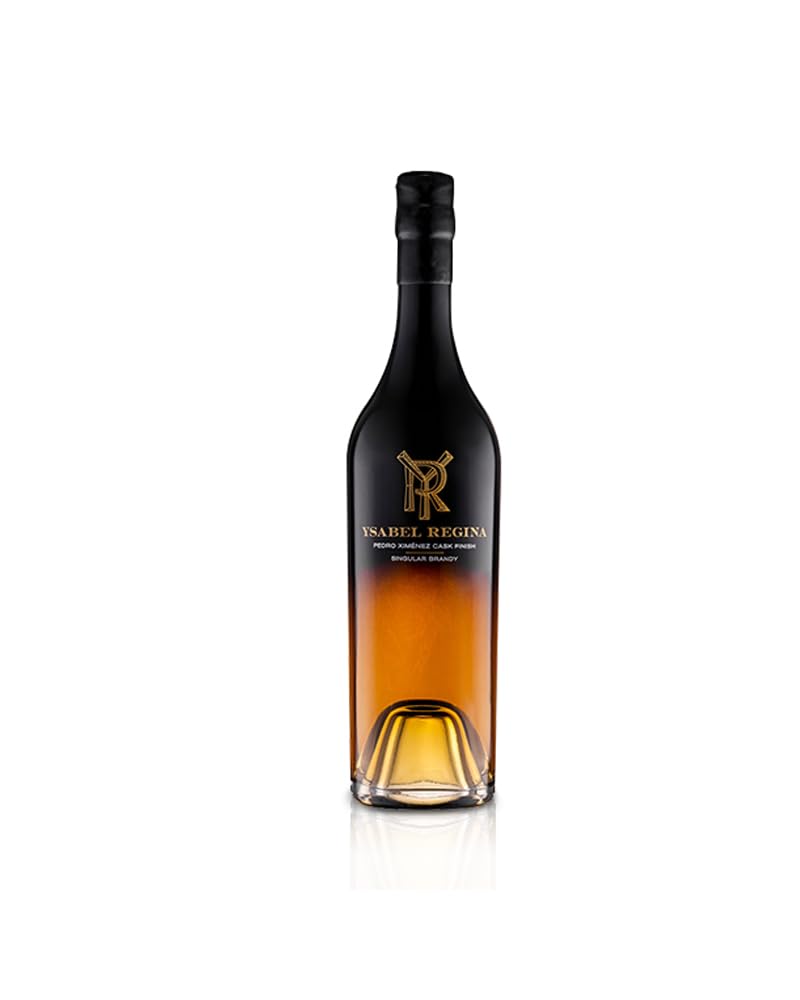 Ysabel Regina Brandy | Solera Gran Reserva de 700 ML| Brandy de Jerez 42º | Mezclado con Cognac francés y envejecido con Pedro Ximénez | A Singular Brandy
