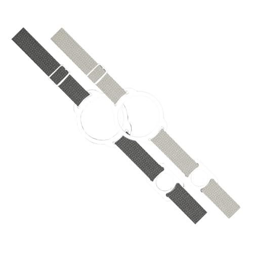 ボトルストラップ 2本セット ボトルホルダー ペットボトルホルダー 水筒 ペットボトル 肩掛け 肩紐 斜め掛け シリコン ストラップ ドリンクホルダー シリコン 綿100 (ダークグレー×グレーホワイト)